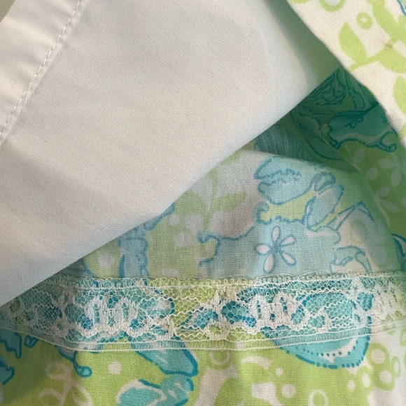 Lilly Pulitzer Strapless Crab and Seashell Dress 6 - Picture 2 of 7